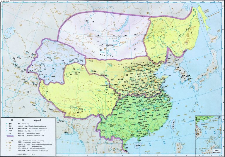 《中国历史地图集》南北朝 - 地图集