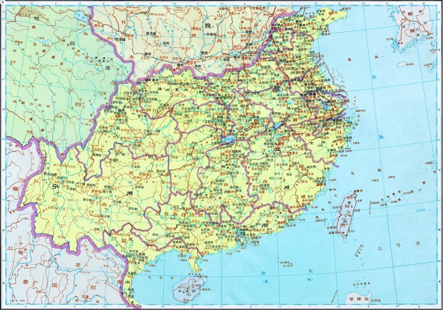 《中国历史地图集》南北朝 - 地图集