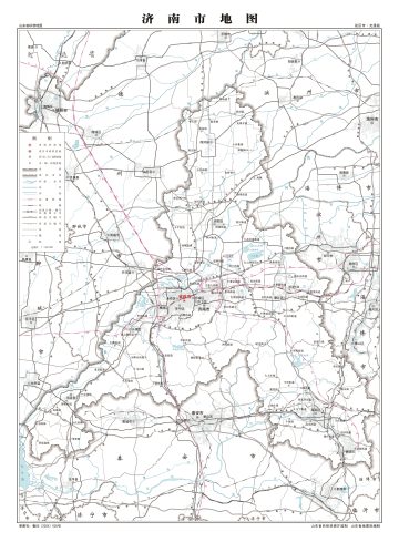 济南市地图 - 地图集