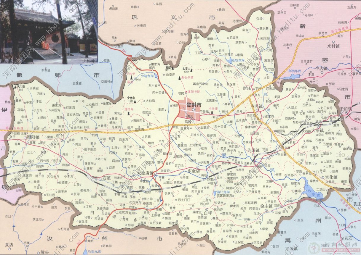 郑州市地图 - 地图集