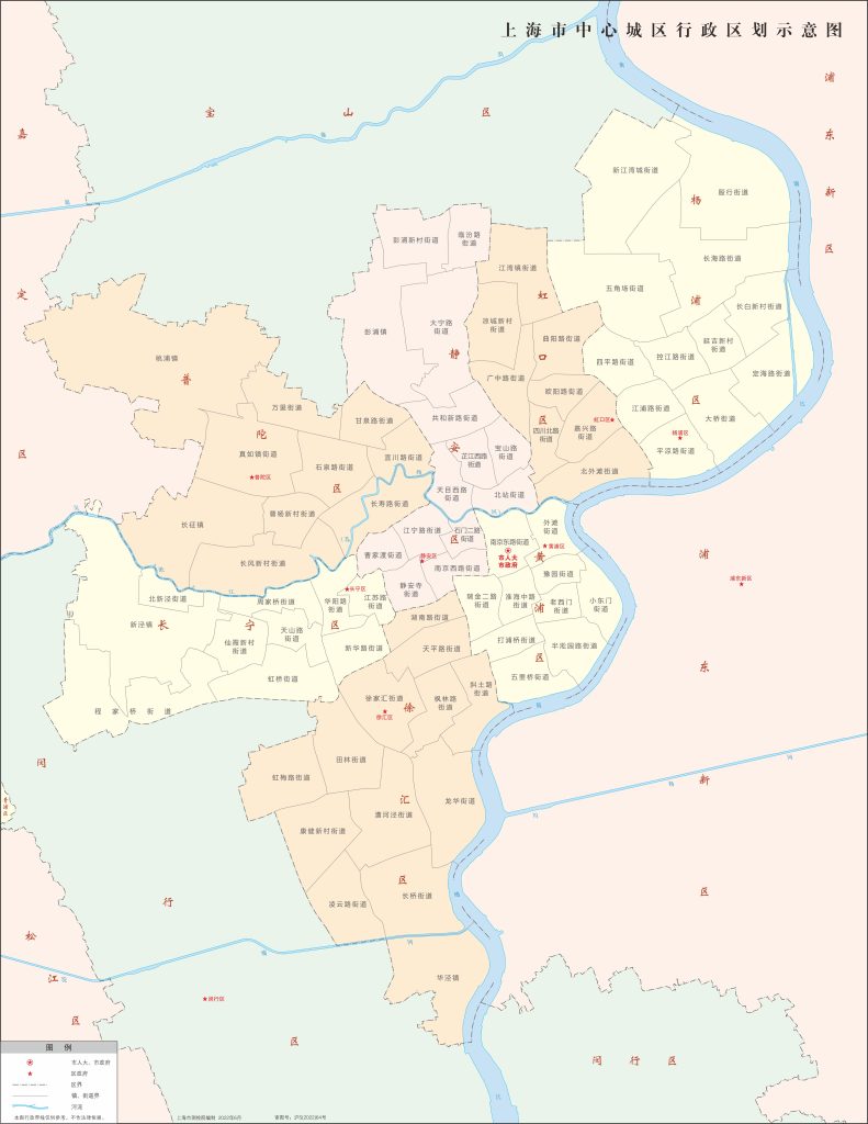 上海市地图 - 地图集