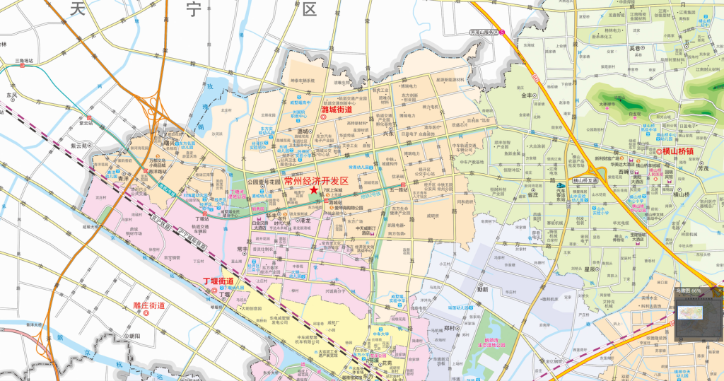 常州市经开区 - 地图集